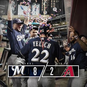 Image post by @brewers on Instagram
