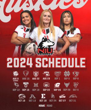 Image post by @NIUWomensSoccer on Twitter