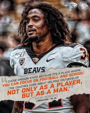 Image post by @beaverfootball on Instagram