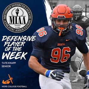 Image post by @hopecollegefb on Instagram