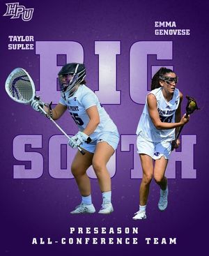 Image post by @HighPointUniversityWomensLacrosse on Facebook