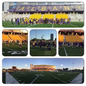 Image post by @ualbanyfootball on Instagram