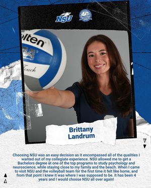 Image post by @nsu_vball on Instagram