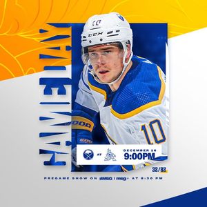 Image post by @BuffaloSabres on Facebook