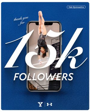 Image post by @yalegymnastics on Instagram