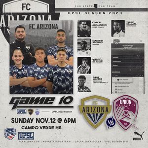 Image post by @fcarizonasoccer on Instagram