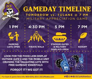 Image post by @ecuathletics on Instagram