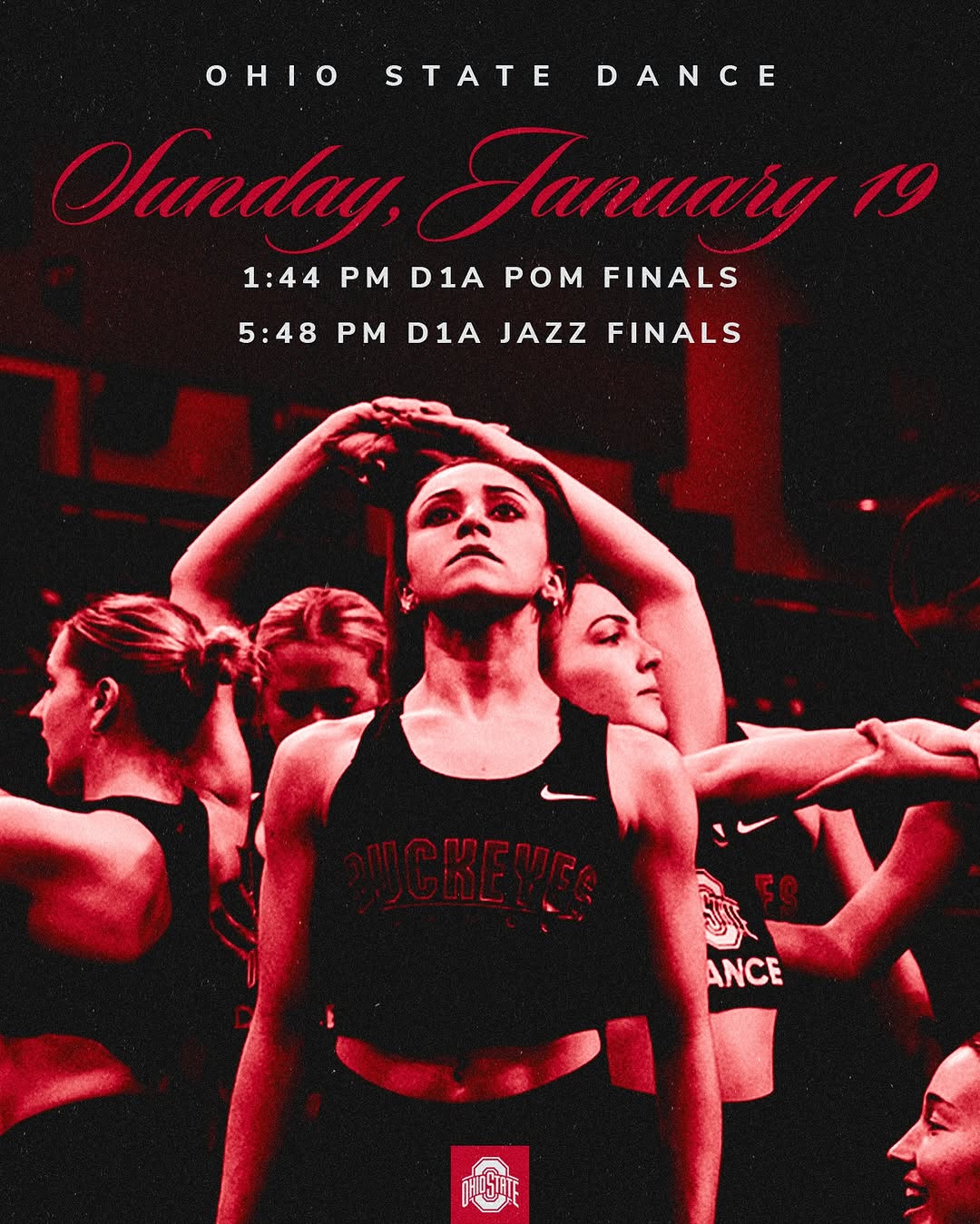 Image post by @ohiostatedanceteam on Instagram