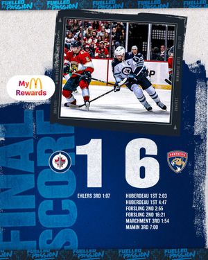 Image post by @nhljets on Twitter