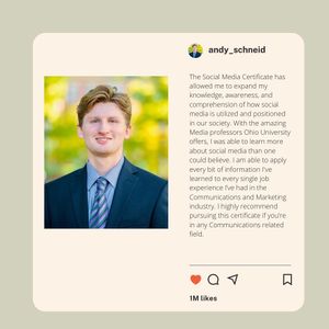 Image post by @mediaschoolou on Instagram