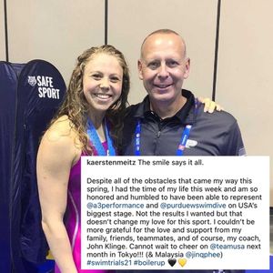 Image post by @purduewswimdive on Instagram