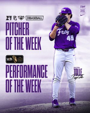 Image post by @TCU_Baseball on Twitter