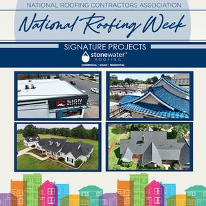 Image post by @stonewaterroofing on Instagram