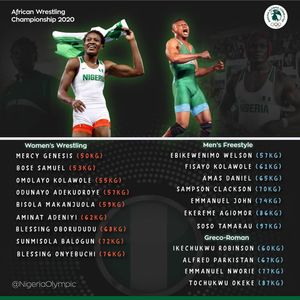 Image post by @nigeriaolympic on Instagram