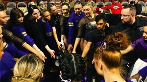 Image post by @uwgymnastics on Instagram