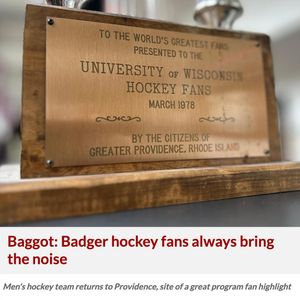 Image post by @badgermhockey on Instagram