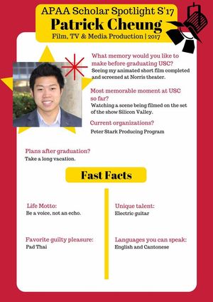 Image post by @USCAPAA on Facebook