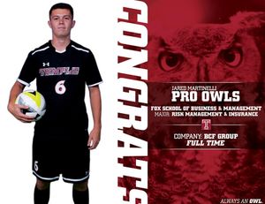 Image post by @temple_msoc on Instagram