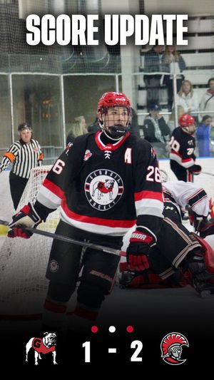 Image post by @UGAHockey on Twitter