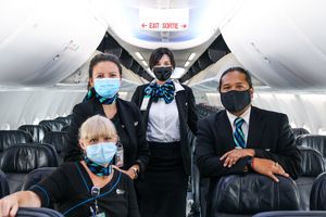 Image post by @WestJet on Twitter