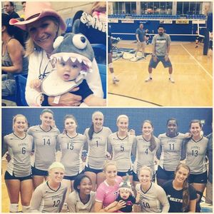 Image post by @nsu_vball on Instagram