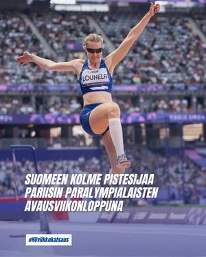 Image post by @OlympicTeamFI on Twitter