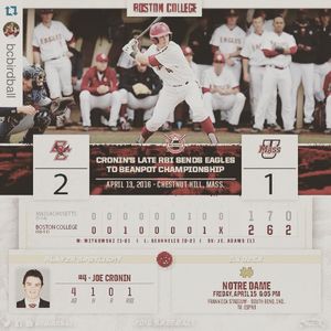 Image post by @bceagles on Instagram