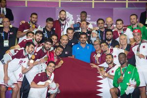 Image post by @qatar_olympic on Twitter