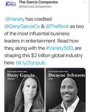 Image post by @therock on Instagram