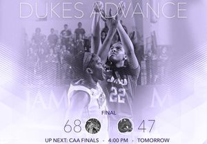 Image post by @jmuwbasketball on Instagram