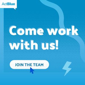 Image post by @actblueorg on Instagram