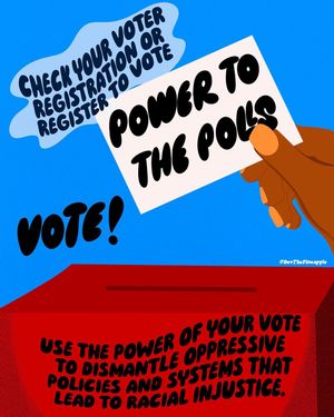 Image post by @rockthevote on Instagram