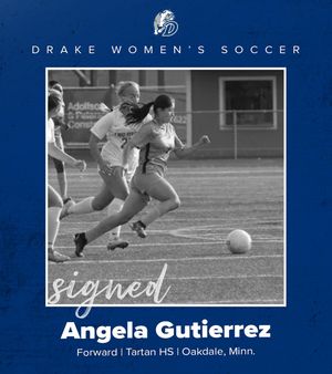 Image post by @drakewomensoccer on Instagram