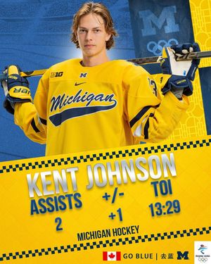 Image post by @umichhockey on Instagram