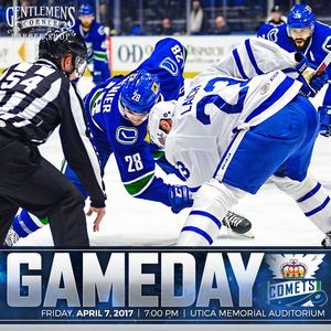 Image post by @UticaComets on Facebook