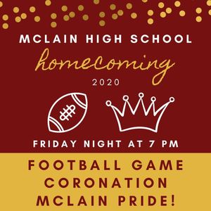 Image post by @mclainhighschool on Instagram