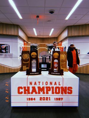 Image post by @ClemsonMSoccer on Twitter