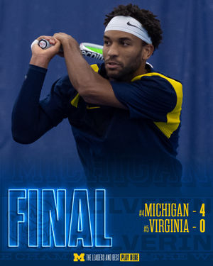 Image post by @umichmtennis on Instagram