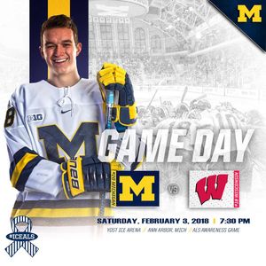 Image post by @umichhockey on Instagram