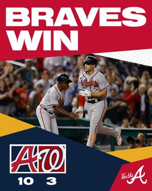 Image post by @braves on Instagram