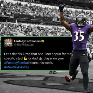 Image post by @fantasyfootballers on Instagram