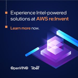 Image post by @intel on Twitter