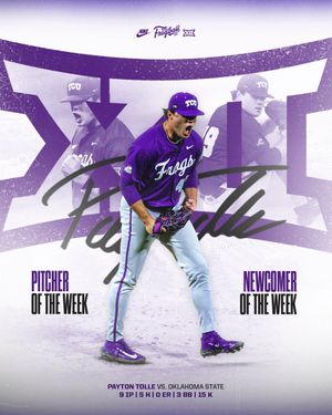 Image post by @TCU_Baseball on Twitter