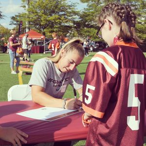 Image post by @hokiessoftball on Instagram