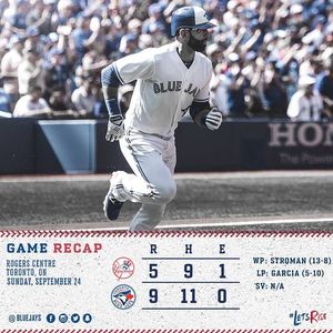Image post by @bluejays on Instagram