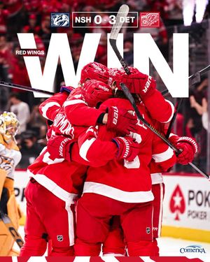 Image post by @DetroitRedWings on Twitter