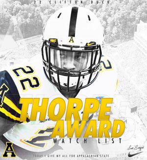 Image post by @appstate_fb on Instagram