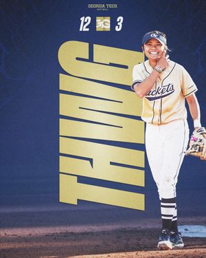Image post by @gatechsoftball on Instagram