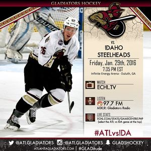 Image post by @atlgladiators on Instagram