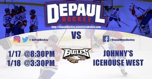 Image post by @depaulhockey on Instagram